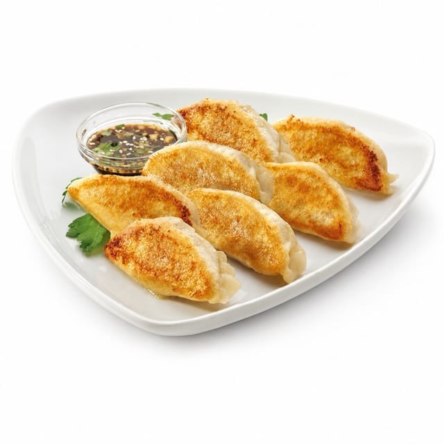 Man Du (8 Pcs Korean Chicken Vegetable Dumplings).