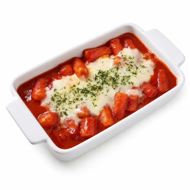 Tteokbokki (Spicy Rice Cake).